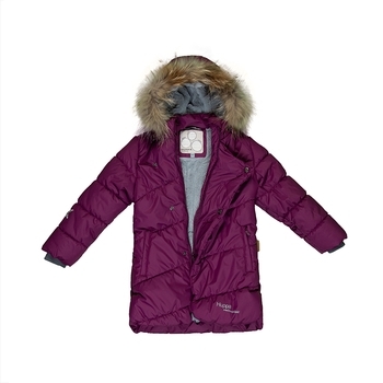 Термокуртка Huppa Rosa 1, р.128, бордовий (17910130-80034-128) - Pampik - 4