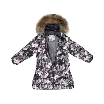 Пальто-пуховик Huppa Parish, р.140, різнобарв'я (12470055-81020-140) - Pampik - 4