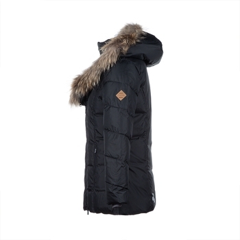 Пальто-пуховик Huppa Royal, р.164, чорний (12480055-00009-0XS) - Pampik - 2