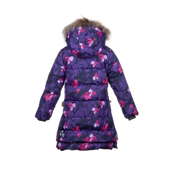 Пальто-пуховик Huppa Parish, р.140, фіолетовий (12470055-81053-140) - Pampik - 3