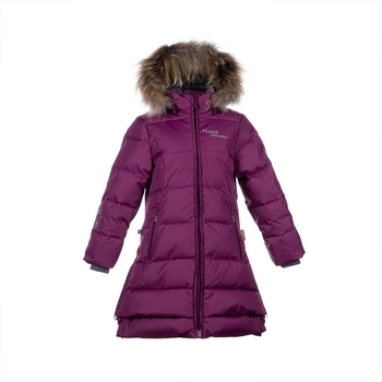 Пальто-пуховик Huppa Parish, р.146, бордовий (12470055-80034-146) - Pampik