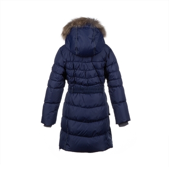 Пальто-пуховик Huppa Yasmine, р.128, темно-синий (12020055-70086-128) - Pampik - 3