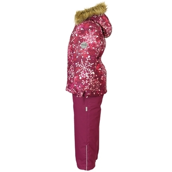 Термокомплект Huppa Wonder, р.122, бордовий (41950030-82034-122) - Pampik - 2