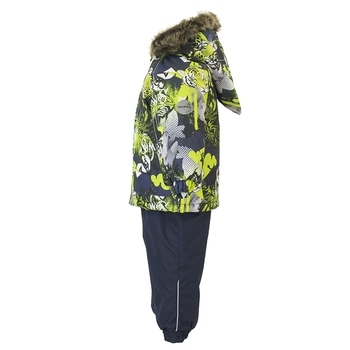 Термокомплект Huppa Avery, р.110, темно-синій з салатовим (41780030-82847-110) - Pampik - 2