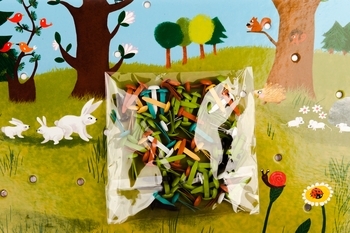 Художній комплект Djeco Рухливі тварини - Pampik - 7