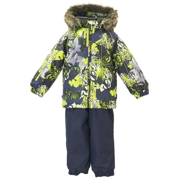 Термокомплект Huppa Avery, р.86, темно-синий с салатовым (41780030-82847-086) - Pampik