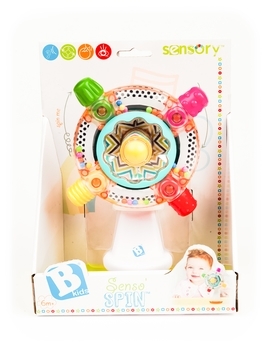 Развивающая игрушка Sensory Вертушка солнышко - Pampik