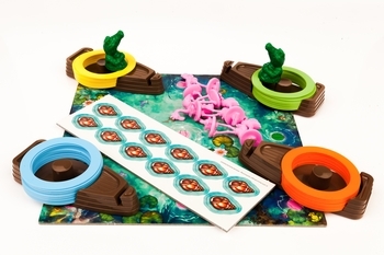 Настільна дитяча гра Ravensburger Рінго Фламінго (22251) - Pampik - 5