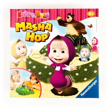 Настільна дитяча гра Ravensburger Маша Хоп (21206_4) - Pampik