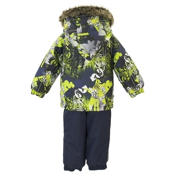 Термокомплект Huppa Avery, р.86, темно-синий с салатовым (41780030-82847-086) - Pampik - 3