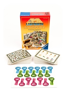 Настільна дитяча гра Ravensburger Лабіринт У пошуках скарбів (26584) - Pampik - 3