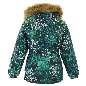 Термокуртка Huppa Marii, р.122, зелений з темно-синім (17830030-82066-122) - Pampik - 3