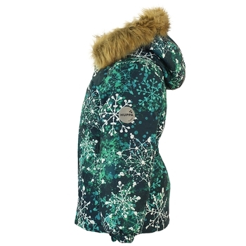 Термокуртка Huppa Marii, р.122, зелений з темно-синім (17830030-82066-122) - Pampik - 2