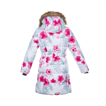 Термопальто Huppa Yacaranda, р.116, белый с розовым (12030030-81920-116) - Pampik - 3