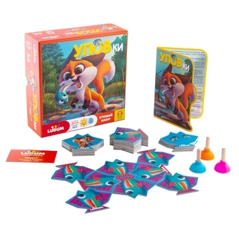 Настільна гра Ludum виверти, гра + розповідь + аудіоказка, укр. мова (LD1046-54) - Pampik - 2