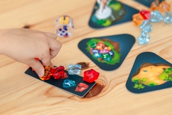 Настільна гра Ludum У пошуках скарбів, гра + розповідь + аудіоказка, укр. мова (LD1046-55) - Pampik - 3