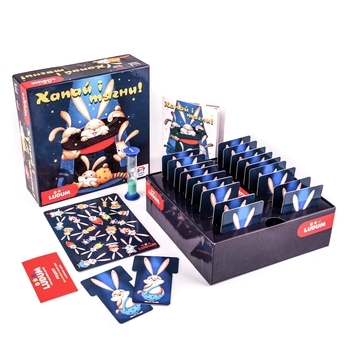 Настільна гра Ludum Хапай і тягни!, з пісочним годинником (LG2047-51) - Pampik