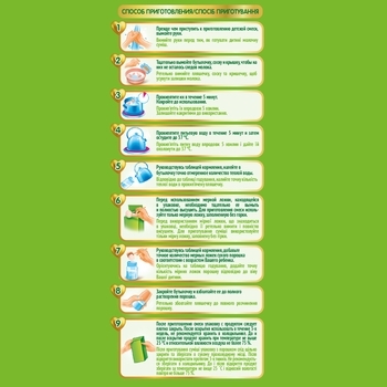 Суха молочна суміш Nestogen 2 Комфорт Plus Prebio, 350 г - Pampik - 8