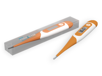 Електронний термометр Кроха, з гнучким наконечником - Pampik