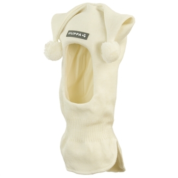 Шапка-шлем Huppa Coco 3, S, білий (85070300-00020-00S) - Pampik