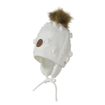 Шапка Huppa Macy, XS, білий (83570000-60020-0XS) - Pampik