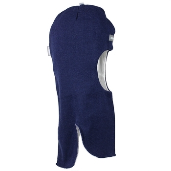 Шапка-шлем Huppa Gerda 1, S, темно-синій (85150100-00086-00S) - Pampik