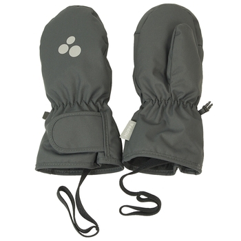 Варежки-краги Huppa Liina, р.4, серый (8104BASE-70048-004) - Pampik - 2