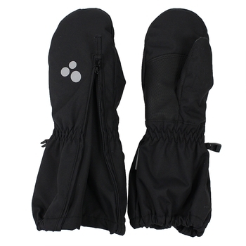 Варежки-краги Huppa Janus, р.4, черный (81180000-00009-004) - Pampik - 3