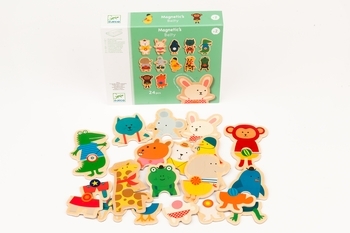 Настільна магнітна гра Djeco Белті, 24 деталі (DJ03114) - Pampik - 9