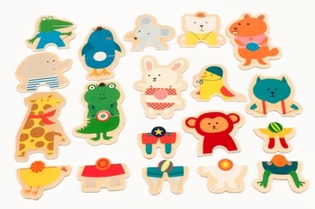 Настільна магнітна гра Djeco Белті, 24 деталі (DJ03114) - Pampik - 5