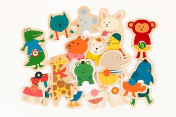 Настільна магнітна гра Djeco Белті, 24 деталі (DJ03114) - Pampik - 7