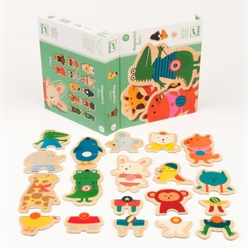 Настільна магнітна гра Djeco Белті, 24 деталі (DJ03114) - Pampik - 3