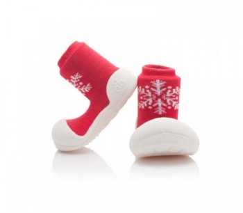 

Текстильная обувь Attipas X-mas Snow, р. (96-108 мм), красный (AX03-Snow