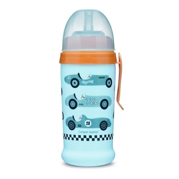 Пляшка для води та напоїв Canpol Babies Racing, 350 мл - Pampik