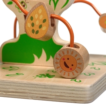 Развивающая игрушка Игрушки из дерева Логический кубик (Д014) - Pampik - 8