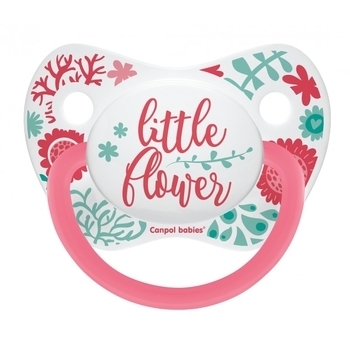 Силіконова анатомічна пустушка Canpol Babies Wild Nature, корал, 18+ міс. (23/287_cor) - Pampik