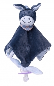 Мягкая игрушка-кукла Nattou Ослик Алекс (321150) - Pampik - 2