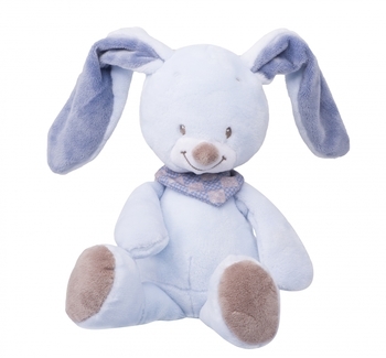 Мягкая игрушка Nattou Кролик Бибу, 34 см (321006) - Pampik