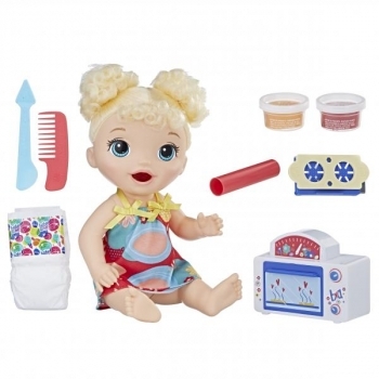 

Кукла Hasbro Baby Alive Малышка и еда, 33 см (E1947