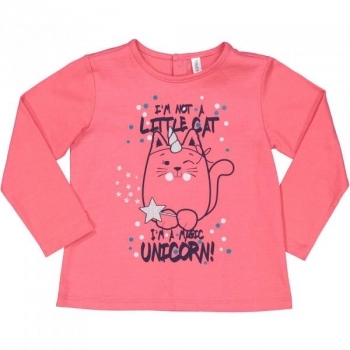 Футболка Idexe, р.74, корал (969.54093.05) - Pampik