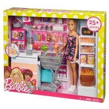 Игровой набор Barbie В супермаркете (FRP01) - Pampik - 8