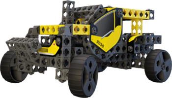 Конструктор Twickto Vehicles 1 Марсохід, баггі, екскаватор, 338 деталей (15073833) - Pampik - 3