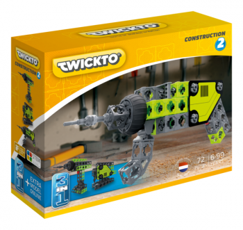 Конструктор Twickto Construction 1 Дриль і перфоратор, 72 деталі (15073823) - Pampik