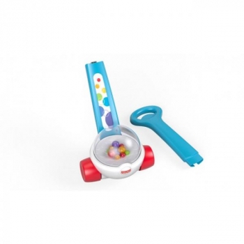 Іграшка-каталка Fisher-Price Попкорн, блакитний (FGY72) - Pampik - 3
