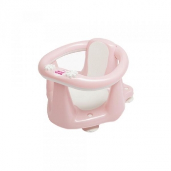 Сидіння для ванни OK Baby Flipper Evolution, з термодатчиком, рожевий (37995435) - Pampik