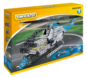 Конструктор Twickto Aviation 1 Космический грузовой самолет, 318 деталей (15073820) - Pampik