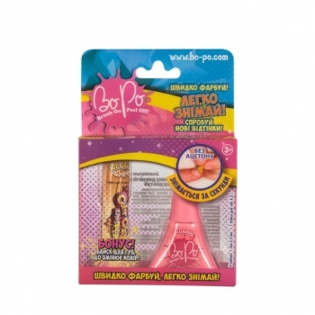 Набір косметики BoPo, блиск для губ з рожевим лаком для нігтів (WT8155210-1) - Pampik - 2