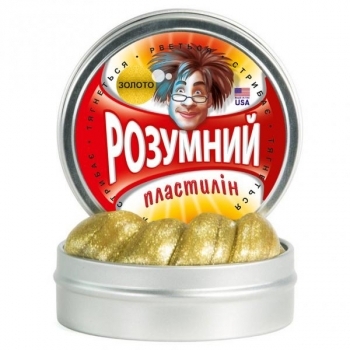 Розумний пластилін Thinking Putty Золото, 80 г (ti22001) - Pampik