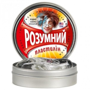 Розумний пластилін Thinking Putty Рідке скло, 80 г (ti21001) - Pampik