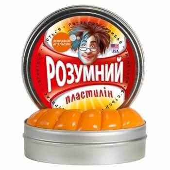 Розумний пластилін Thinking Putty Яскравий апельсин, 40 г (ti15004s) - Pampik